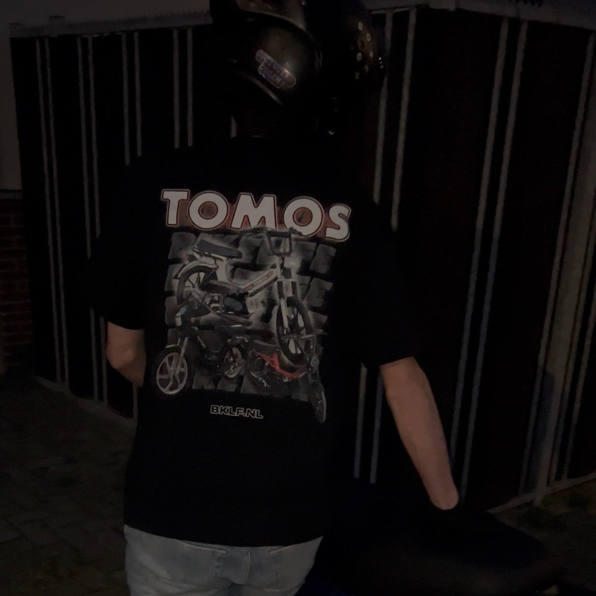 Tomos T-Shirt – Rood - BikeLife Kleding