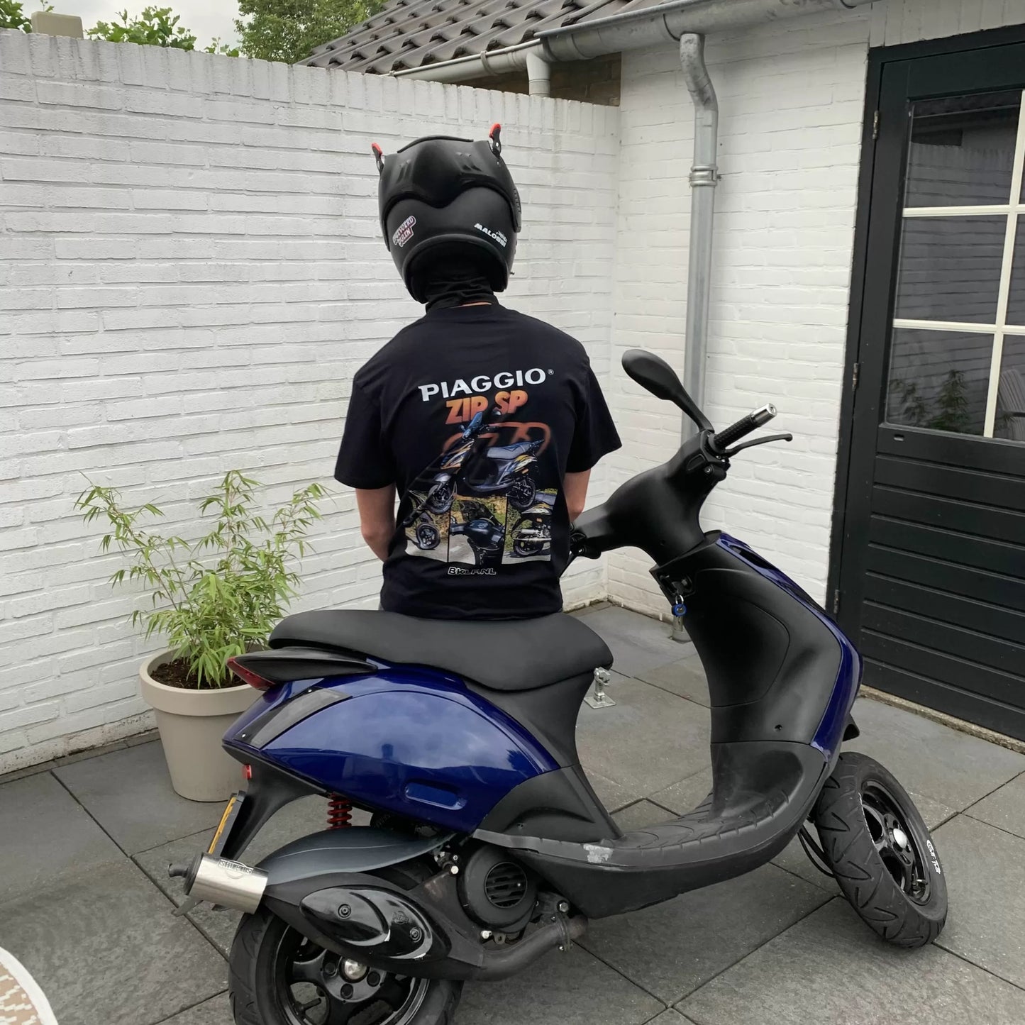 Piaggio Zip SP T-Shirt – Oranje - BikeLife Kleding