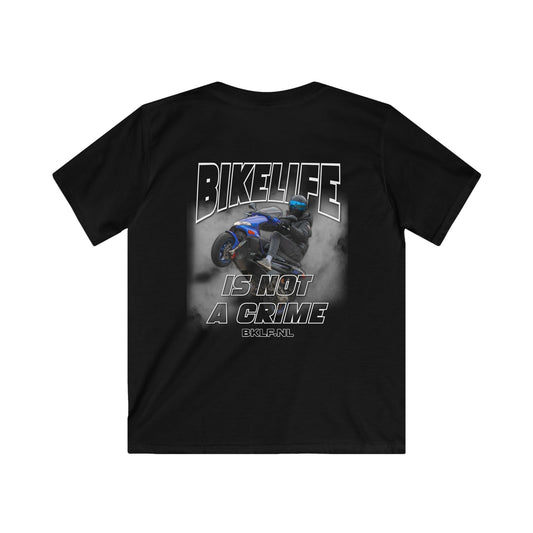 Kids T-Shirt - BikeLife is not a crime
