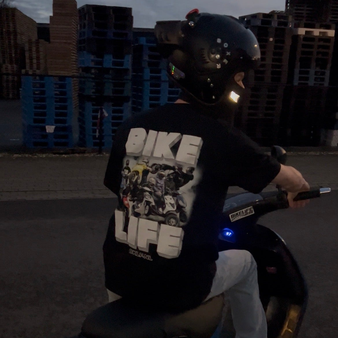 BikeLife T-Shirt 3.0 - BikeLife Kleding Zwart