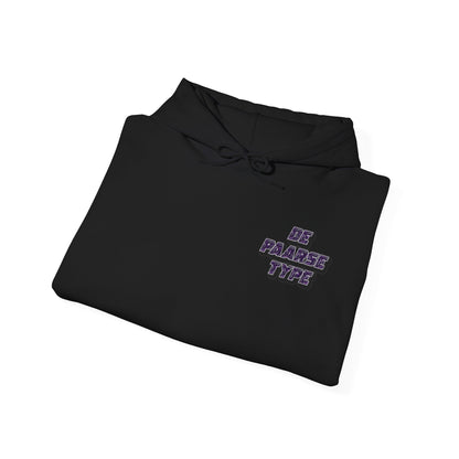 Custom Hoodie - De Paarse Type