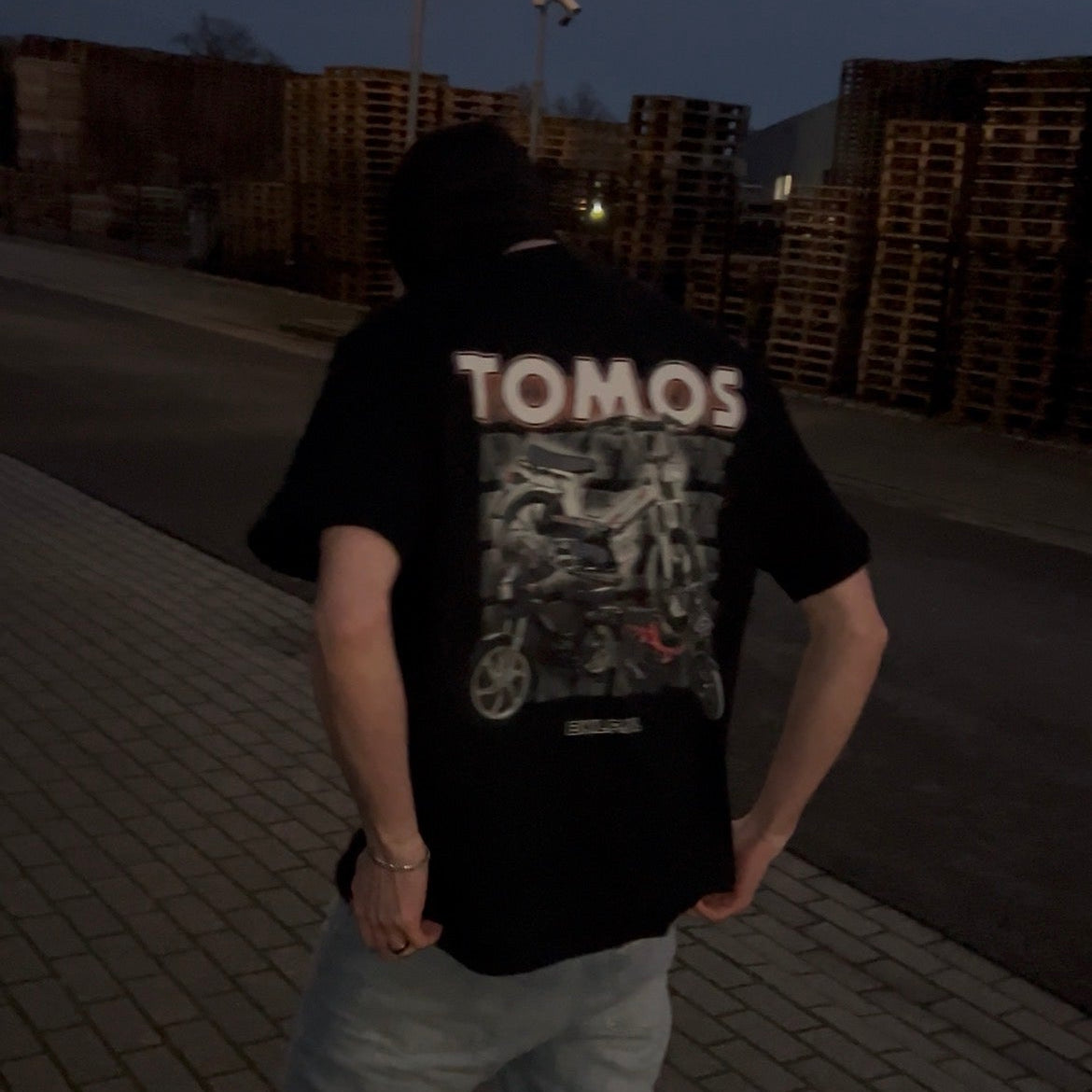 Tomos T-Shirt – Rood - BikeLife Kleding