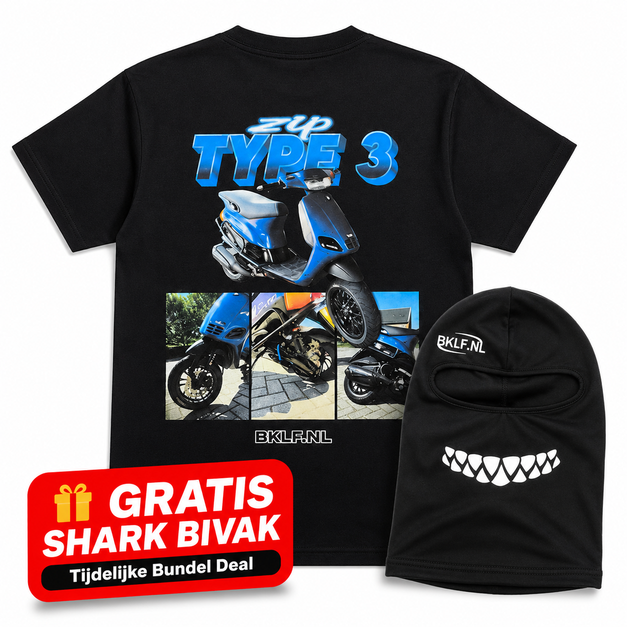 BUNDEL: Type 3 + Gratis Shark Bivak