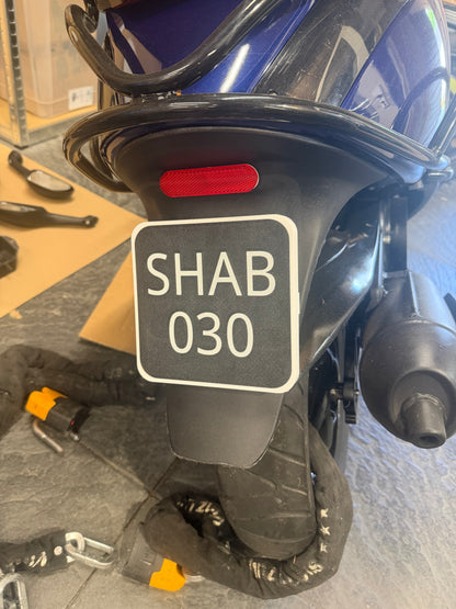Custom License Plate Cover