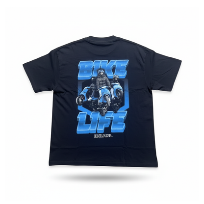 BikeLife T-Shirt 2.0 (Type 3) – Blauw - BikeLife Kleding