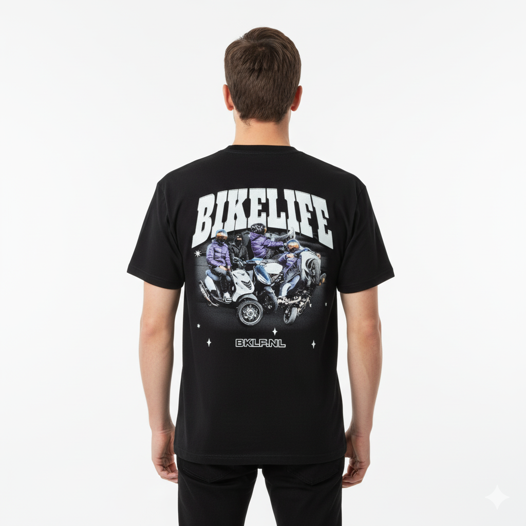 BikeLife T-Shirt (OG) – Wit - BikeLife Kleding