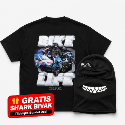 BUNDLE: BKLF Shirt + Free Shark Bivvy