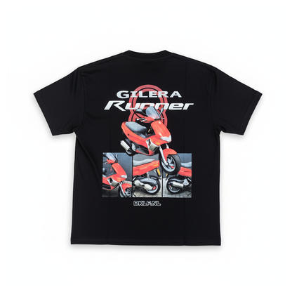 Gilera Runner T-Shirt – Rood - BikeLife Kleding