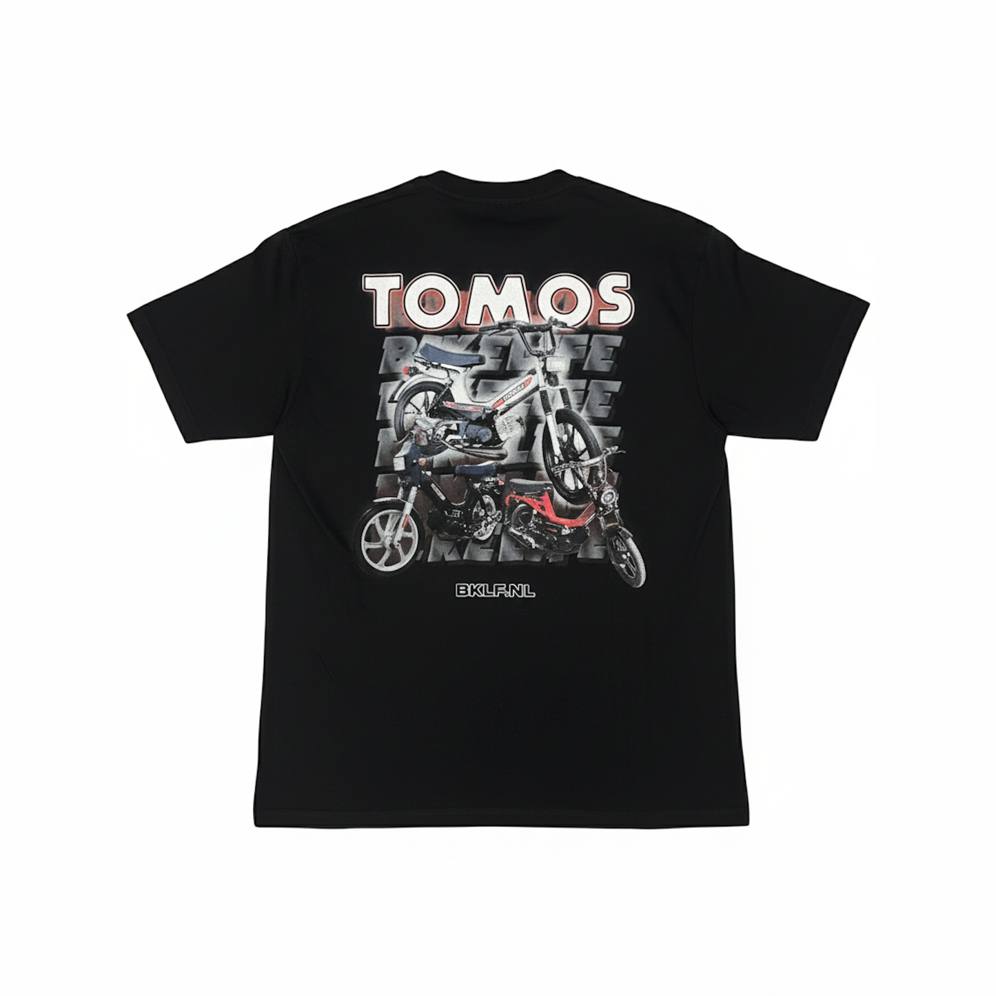 Tomos T-Shirt – Rood - BikeLife Kleding