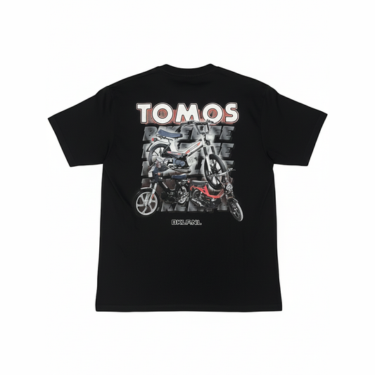 Tomos T-Shirt – Rood - BikeLife Kleding