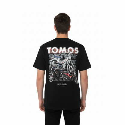 Tomos T-Shirt – Rood - BikeLife Kleding