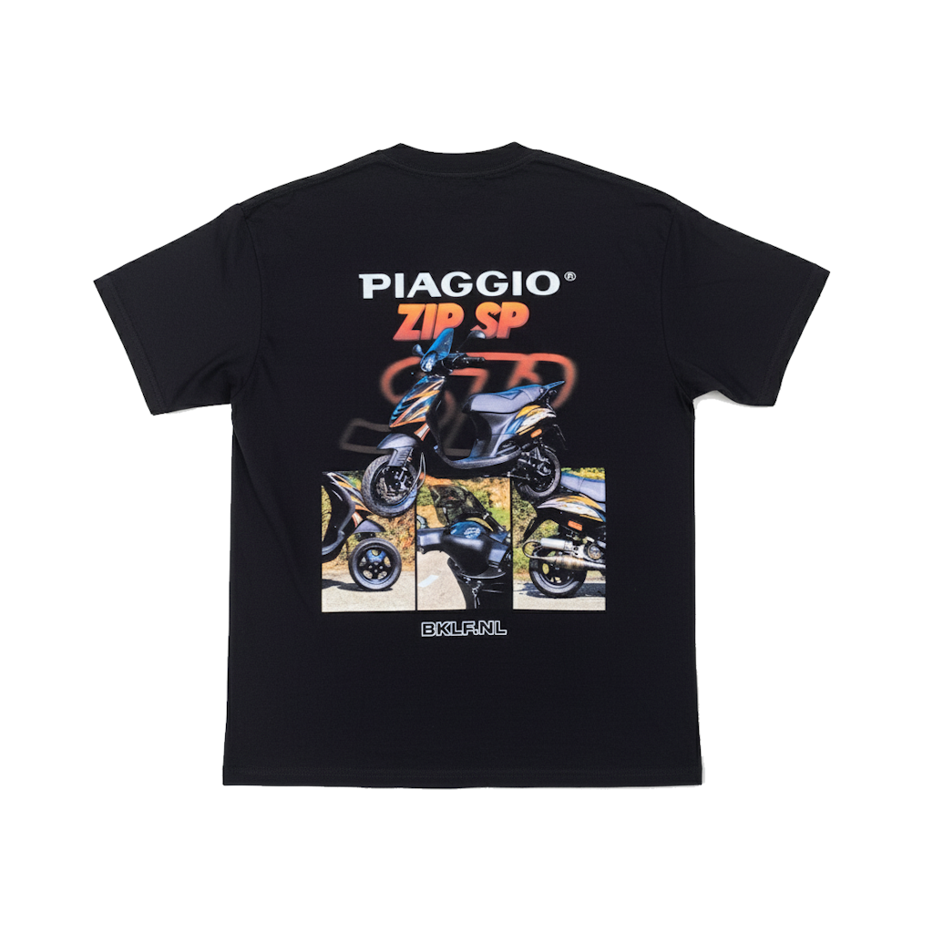 Piaggio Zip SP T-Shirt – Oranje - BikeLife Kleding