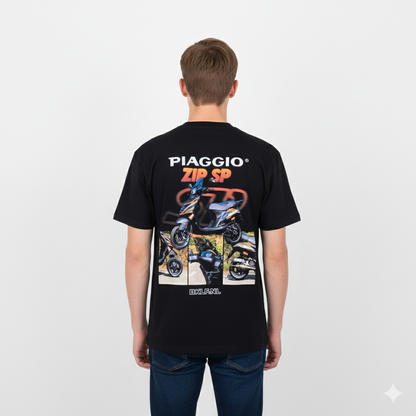 Piaggio Zip SP T-Shirt – Oranje - BikeLife Kleding